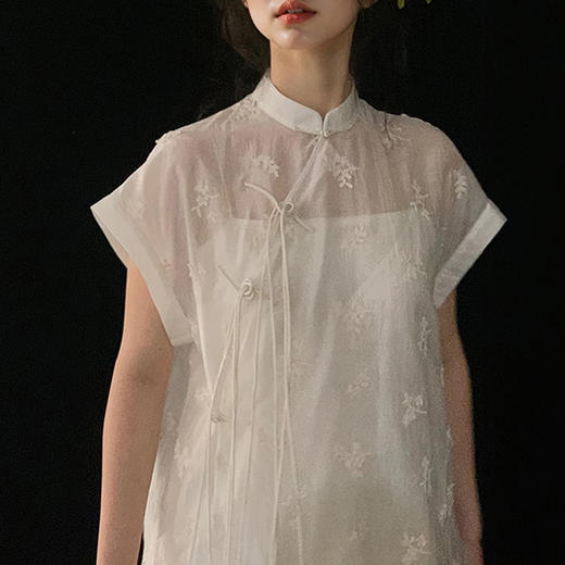 裁缝学苑AS301新中式国风改良旗袍纸样吊带裙女装汉服连衣裙样板 商品图3