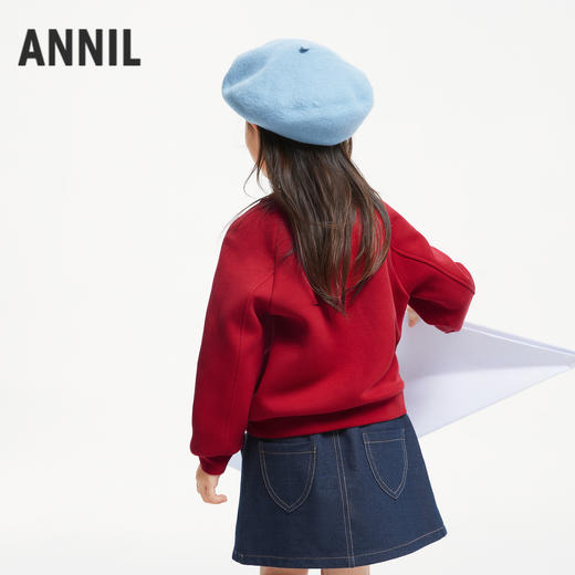 女童甜趣印花卫衣长袖上衣新款安奈儿童装实体店同款XG431659 商品图2
