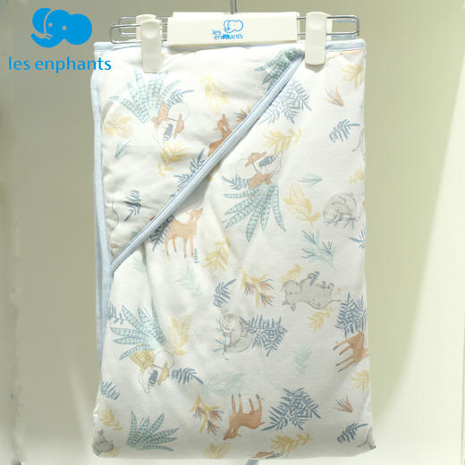 丽婴房-寝具类（秋）G3包巾4_粉绿\浅绿 商品图0