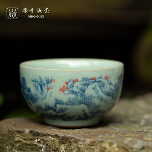 问鼎鼎青青花轻寒杯（春晓）（缺货） 商品图2