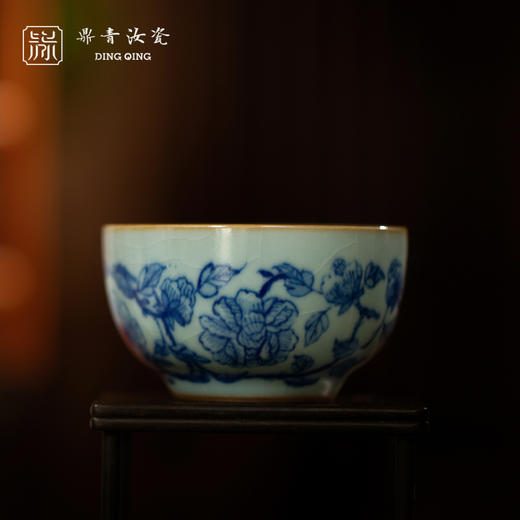 问鼎鼎青青花轻寒杯(梵净）（缺货） 商品图0