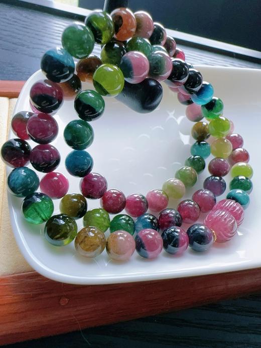 54.9g 7.8mm 碧玺手链 商品图2