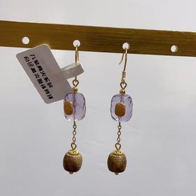 奇楠离火雅弦耳环