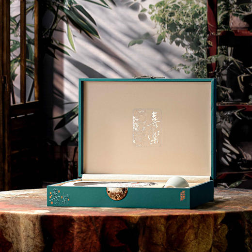 喜乐【蓝.通版+瓷杯】单饼.30元1套.整箱14套 商品图3