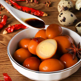 【传统工艺制作！秘制无壳鹌鹑蛋】甄选优质原料，好吃健康有营养，一口一个停不下，多种口味可选，盐焗/五香/香辣，下午茶休闲小吃零食L