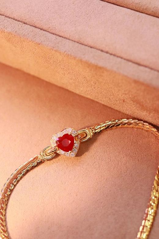 0.99ct 红宝石手链 商品图2