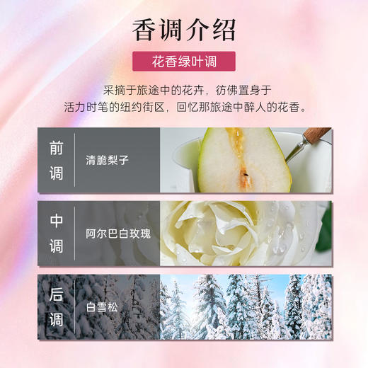 【淡香！一点小心机】COACH/蔻驰纽约女士淡香水心形礼盒 纽约女士淡香水30ml+心形礼盒 手拎袋+毛巾熊+丝巾(赠品非品牌产品) 甜美花香味 纯净的玫瑰少女  商品图1