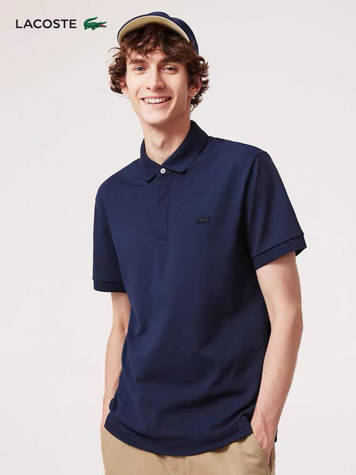清仓，处理现货独家订单！ LACOSTE鳄鱼POLO衫 2024夏季翻领休闲刺绣重磅T恤短袖POLO衫 商品图4