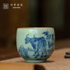 问鼎鼎青青花金钟杯（牛亨）（缺货） 商品缩略图0