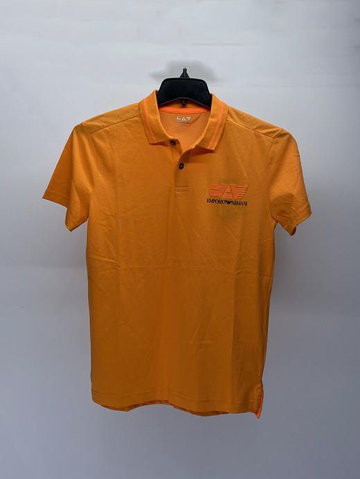 EMPORIO ARMANI/EA 阿玛尼 男士夏季棉混纺LOGO印花短袖POLO衫 商品图1