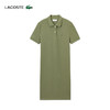 Lacoste法国鳄鱼女装新款纯棉舒适休闲短袖连衣裙直筒裙EF7767-10 商品缩略图0