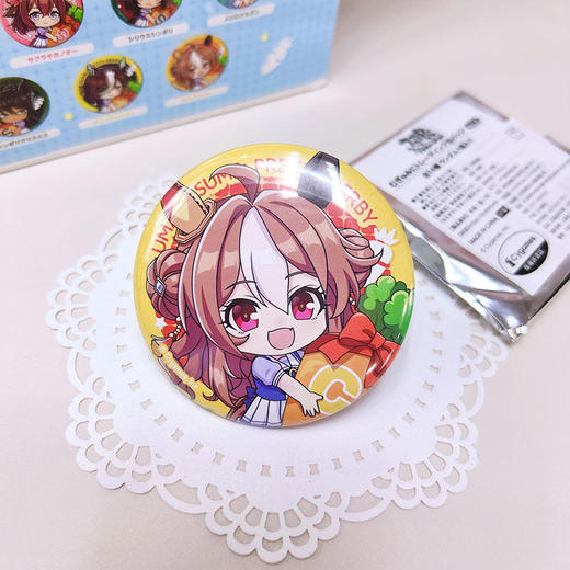 BUSHIROAD 赛马娘 Q版抱萝卜 徽章吧唧盲盒 Vol.4 周边谷子 商品图4