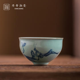 问鼎鼎青青花伴月杯（大吉利）（缺货）