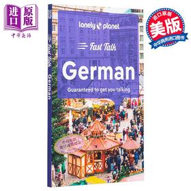 预售 【中商原版】孤独星球基本短语快速入门 德语 第4版 Lonely Planet Fast Talk German 4 英文原版 Lonely Planet