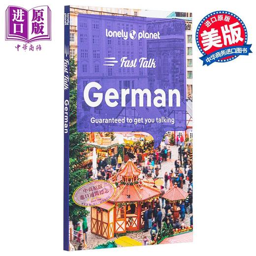 预售 【中商原版】孤独星球基本短语快速入门 德语 第4版 Lonely Planet Fast Talk German 4 英文原版 Lonely Planet 商品图0