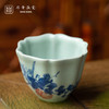 问鼎鼎青青花冰棱杯（春花秋实）（缺货） 商品缩略图0