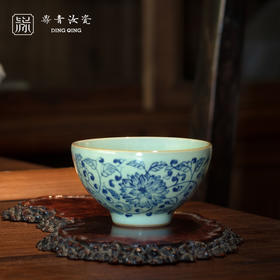 问鼎鼎青青花束罗杯（万寿福延）（缺货）