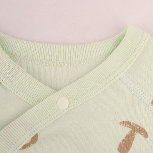 棉果果秋季新品男童内衣有机棉纱5A抗菌男童蝴蝶哈衣连体衣M311726224498 商品图2