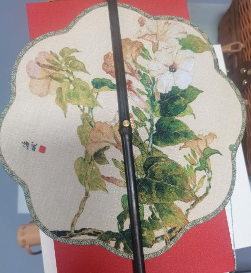 可旋转折叠腰扇（如花在野） 商品图0