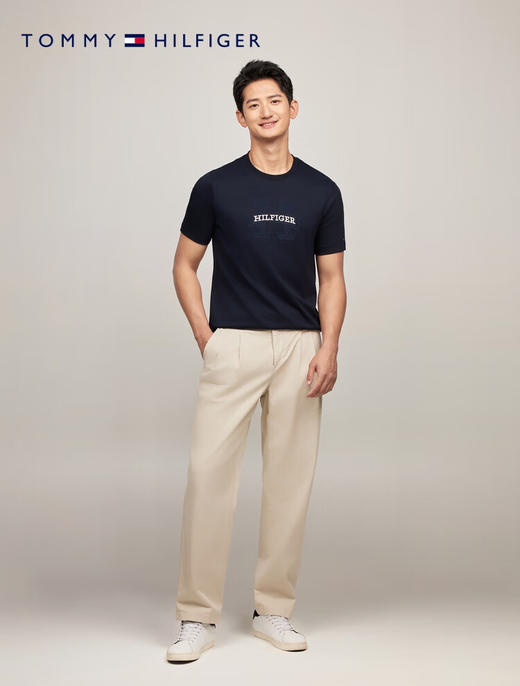 TOMMY 短袖T恤男  MW35458-DW5 藏青色. 商品图4