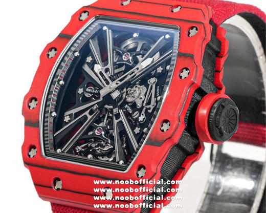 🔥私人定制版纯进口Ntpt碳纤维材质🔥
【理查米尔】RM12-01 一体陀飞轮腕表，材质均为碳纤维与石英纤维材质表壳，分别三种颜色款式：纯黑碳纤维、碳纤维+红色石英纤维、碳纤维+白色石英纤维 商品图13