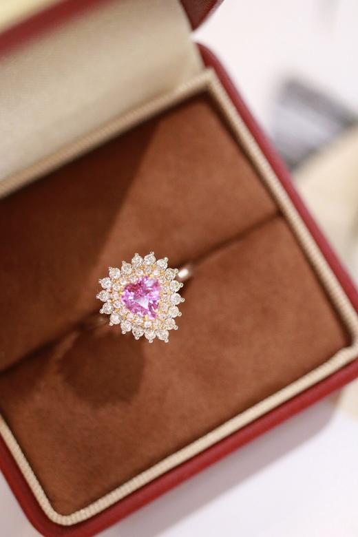 1.07ct 蓝宝石戒指 商品图7