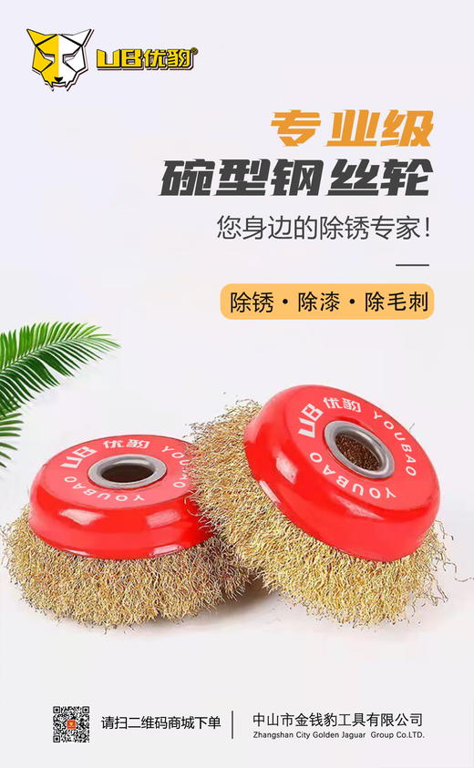 优豹钢丝轮 100*16 商品图7