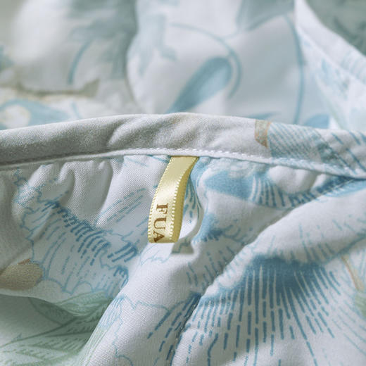 富安娜 七孔抗菌印花夏被/静若悠香 商品图1