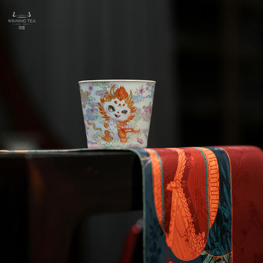 问鼎龙年中国风丝锦茶席 商品图4