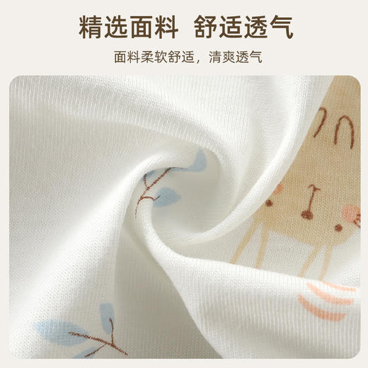 【比尔兔空调服蝴蝶衣】新生儿夏季衣服宝宝睡衣安阳婴童装和尚服纯棉婴儿包屁衣空调服 商品图1