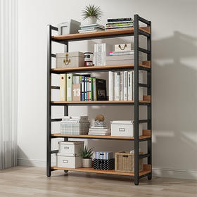 密林书架置物架落地多层收纳架客厅书柜家用货架放书简易储物架5层100 100049684260