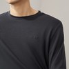 【含羊毛】柒牌男士长袖T恤秋冬新款时尚休闲舒适百搭高弹打底衫	127T70050 商品缩略图2