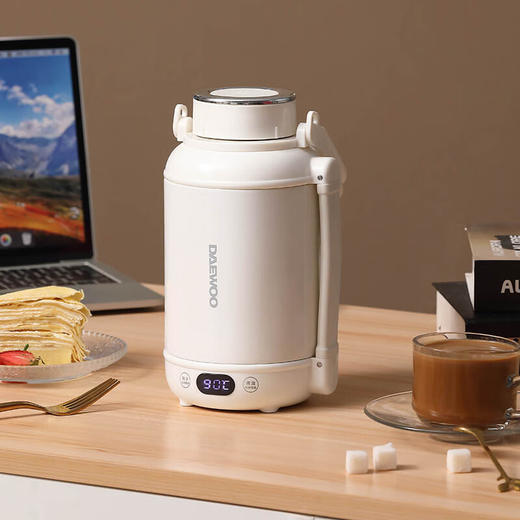 大宇（DAEWOO） 便携式迷你烧水杯家用旅行泡茶电热水杯DYSH-BX12 DYSH-BX12科洛白 1.2L 商品图4