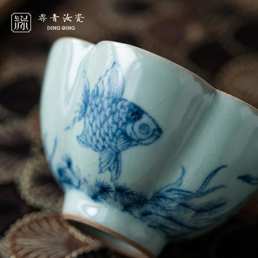 问鼎鼎青青花凌霜杯（思渊）(缺货) 商品图2