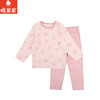 棉果果秋季新品内衣有机棉纱5A抗菌女童80-130码套头套装M321302224501 商品缩略图0