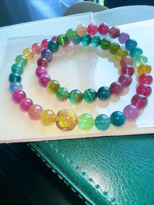 30.1g 7mm 碧玺手链 商品图3