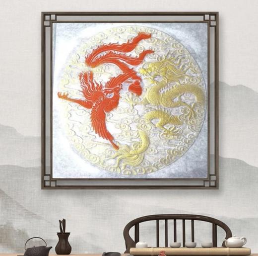 《龙凤呈祥》拓片 商品图3