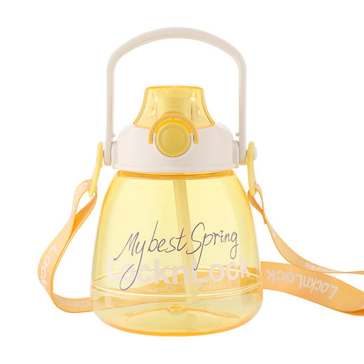 乐扣乐扣 新活力双饮嘟嘟壶（柠檬黄）HLC684YELFU 商品图0