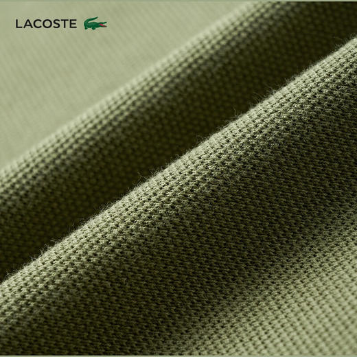 Lacoste法国鳄鱼女装新款纯棉舒适休闲短袖连衣裙直筒裙EF7767-10 商品图4