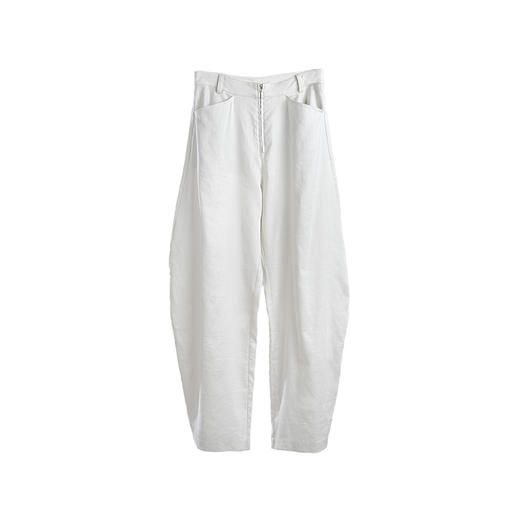 绽放旅行女装517朵【黑白灰系列】廓形感显瘦弯刀阔腿长裤 商品图4