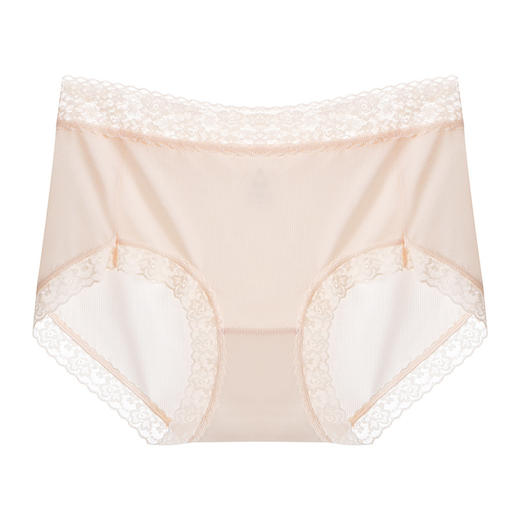 抖音同款超薄空调裤透气冰丝聚乳酸内裤女无痕抗菌蕾丝三角裤速干 商品图5