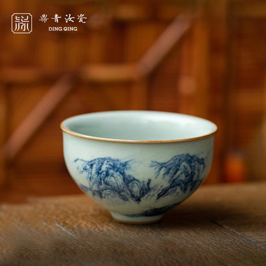 问鼎鼎青青花伴月杯（千峰竞秀）（缺货） 商品图0