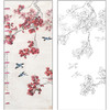 于非闇花鸟工笔画白描底稿《工笔花鸟》临摹勾线高清打印稿HS21 商品缩略图0