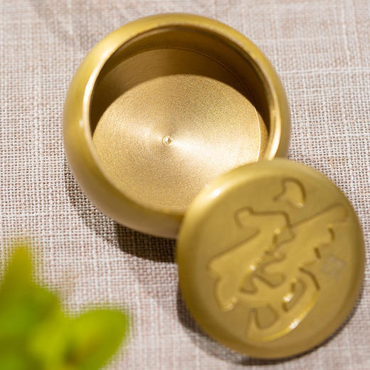 朱炳仁铜 少爷同款蒸蒸日上小福包桌面书房装饰品包子摆件成功包 商品图3