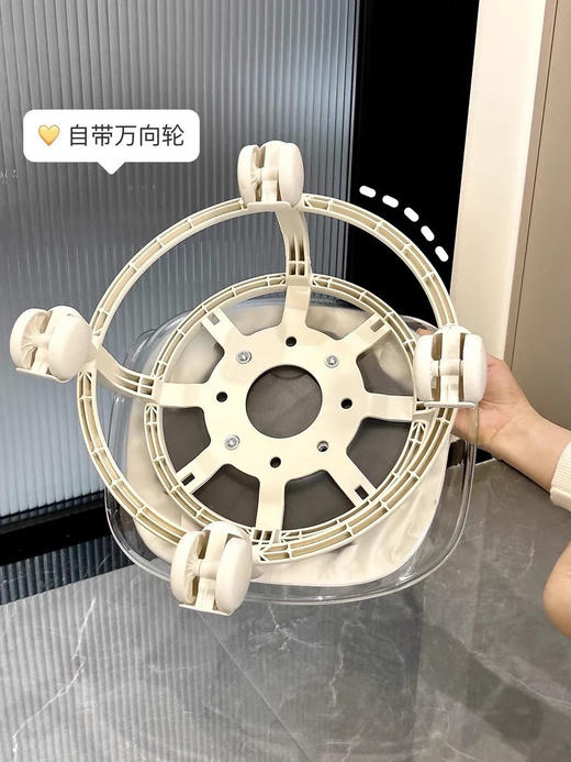 靠背滑轮小凳子（h锁 商品图3