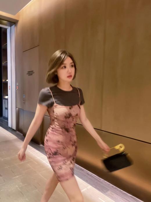 清仓捡漏 LINCHAOZHANG私服定制系列 LT240133 细节T LD240161 印花吊带裙 商品图5