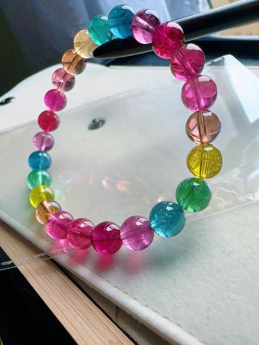 17.8g 7.8mm 碧玺手链 商品图3