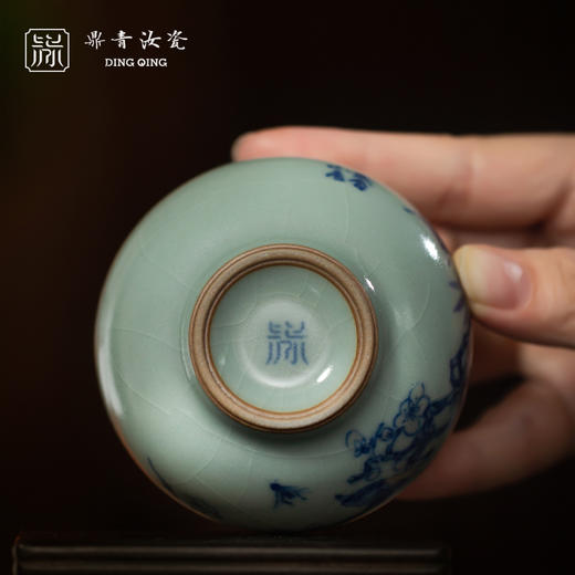 问鼎鼎青青花善奕杯(垂玉枝）（缺货） 商品图3