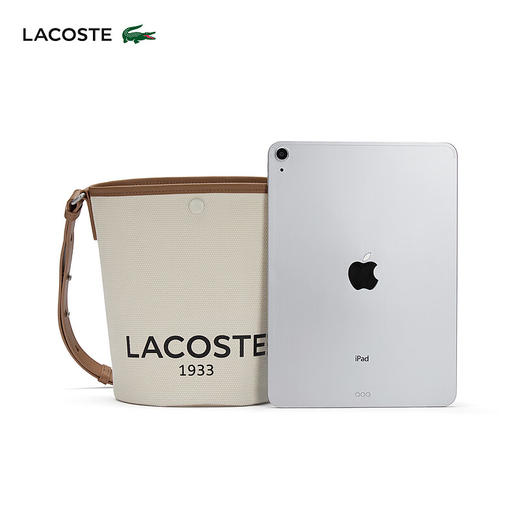 Lacoste法国鳄鱼女士新款时尚复古休闲简约拼色斜挎包NF4734TD 商品图4