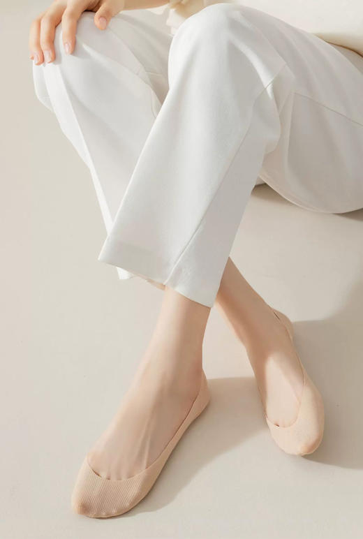 （买一送一）竖纹布基本款船袜AS4034 商品图3